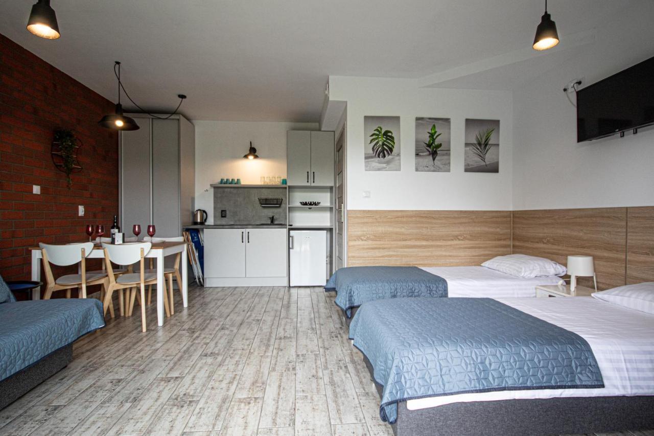 סיאנוז'טי Domki I Apartamenty Al Mare מראה חיצוני תמונה